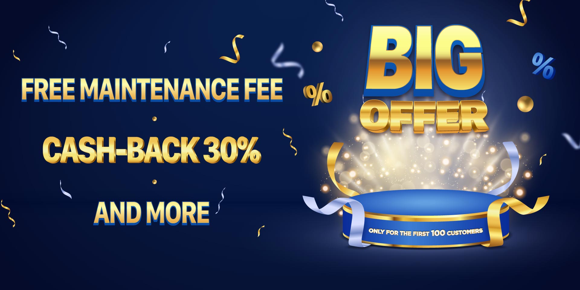 Welcome to a big offer from DNBC